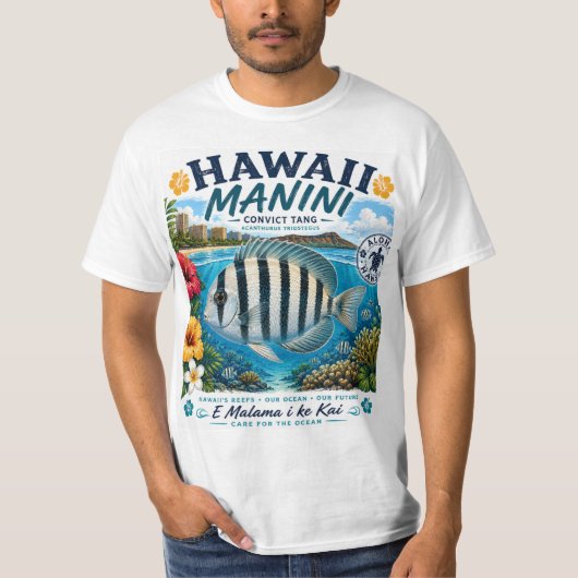 Hawaii Convict tangs T-shirt (Voorkant)