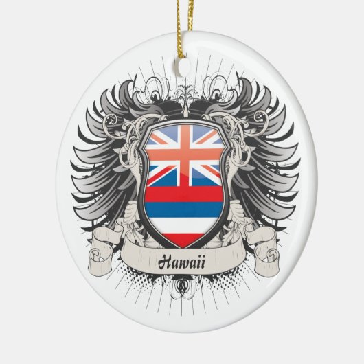Hawaii Crest Keramisch Ornament (Links)