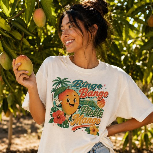 Hawaii cultuur - ingemaakte mango Tri-Blend shirt