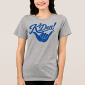 Hawaii cultuur - Kden! Tri-Blend Shirt (Voorkant)