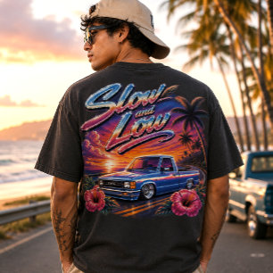 Hawaii cultuur - Low rider langzaam en laag T-shirt