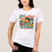 Hawaii cultuur - probleem gekregen? Tri-Blend shirt (Voorkant)