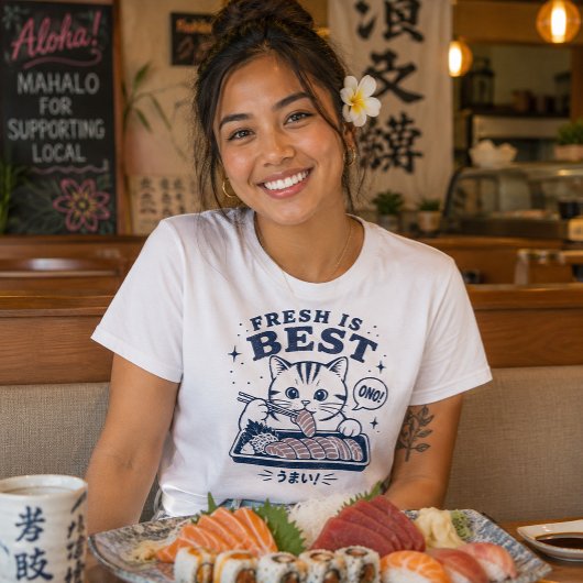 Hawaii cultuur - verse vangst Tri-Blend shirt