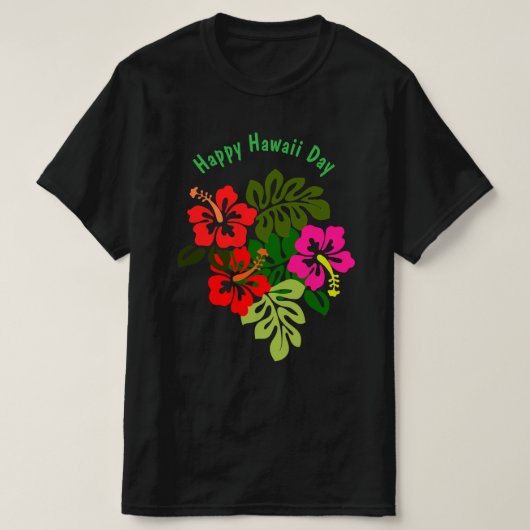 Hawaii Dag T-shirt (Design voorkant)
