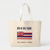 Hawaii, de eilanden van Aloha Grote Tote Bag (Voorkant)