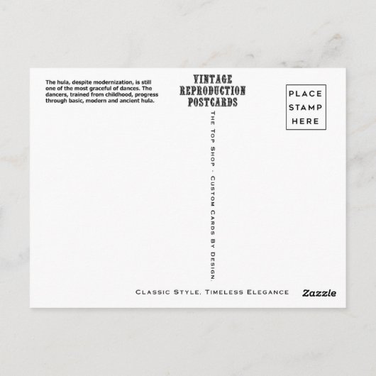 Hawaii - de staat Aloha Briefkaart (Achterkant)