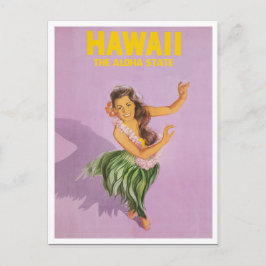 Hawaii - de staat Aloha Briefkaart