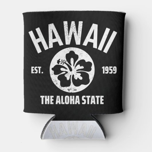Hawaii De  staat Aloha Grafisch Blikjeskoeler (Voorkant)