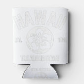 Hawaii De  staat Aloha Grafisch Blikjeskoeler (Achterkant)