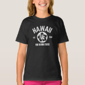 Hawaii De  staat Aloha Grafisch T-shirt (Voorkant)