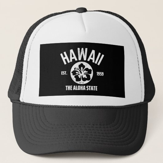 Hawaii De  staat Aloha Grafisch Trucker Pet (Voorkant)