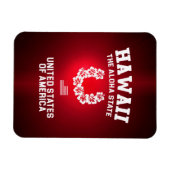 Hawaii de staat Aloha Magneet (Horizontaal)