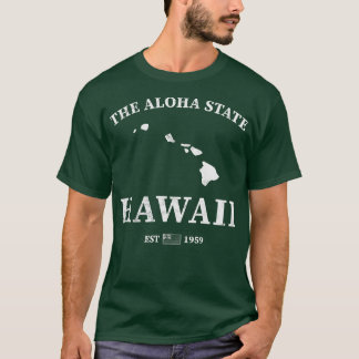 Hawaii de staat Aloha T-shirt
