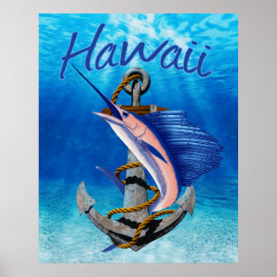 Hawaii Deep Zee Gevist Poster