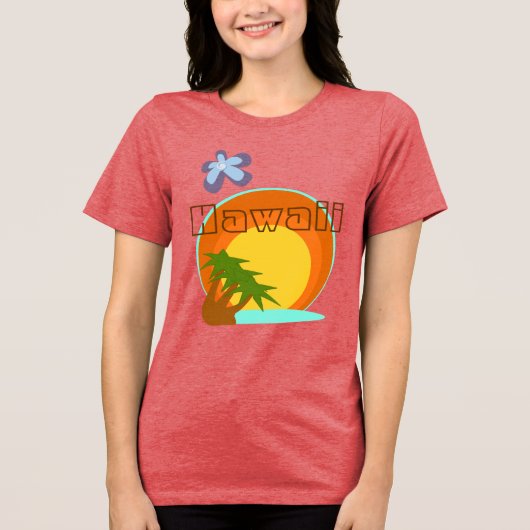 Hawaii Destination Vacation Shirt (Voorkant)