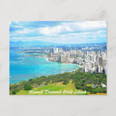 Hawaii Diamond Briefkaart (Voorkant)