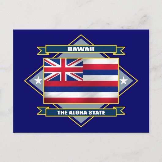 Hawaii Diamond Briefkaart (Voorkant)