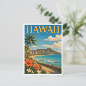 Hawaii Diamond Head GeoSaga Briefkaart (Staand voorkant)