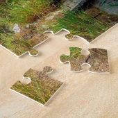 Hawaii Diamond Head. Kerstgroet Jigzaag Pu Legpuzzel (Zijkant)