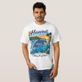 Hawaii Dolfijnen T-shirt (Voorkant volledig)