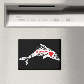 Hawaii Dolphin Islands Magneet (Insitu (Vaatwasser))