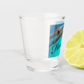 Hawaii Dolphin Shot glass Glas (Links)