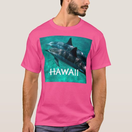 Hawaii Dolphin T-Shirt (Voorkant)