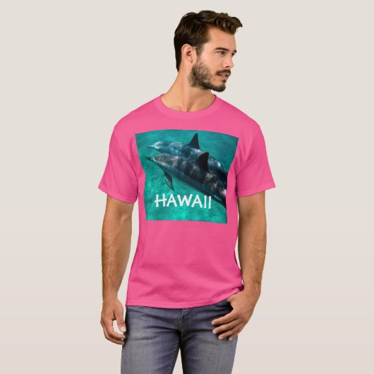 Hawaii Dolphin T-shirt (Voorkant volledig)