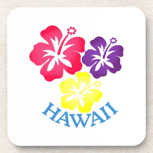 Hawaii Drankjes Onderzetter (Voorkant)