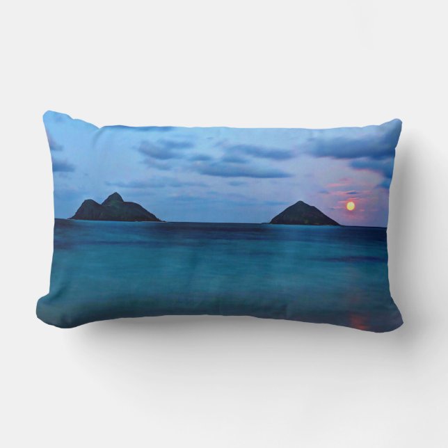 Hawaii Dreams and Tropical Breezes Pillow Lanikai Kussen (Voorkant)