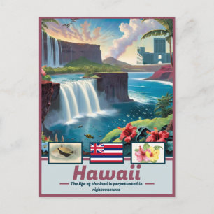 Hawaii Dreams Surrealistisch meesterwerk Briefkaart