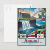 Hawaii Dreams Surrealistisch meesterwerk Briefkaart (Voorkant / Achterkant)