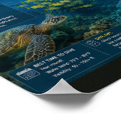 Hawaii Duiklocaties Poster (Hoek)