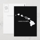 Hawaii Eight Islands Briefkaart (Voorkant / Achterkant)