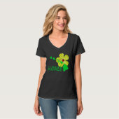 Hawaii-eiland Hibiscus Bloem T-shirt (Voorkant volledig)