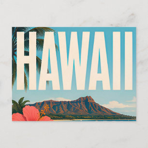 Hawaii Eiland Paradijs Reizen Briefkaart