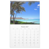 Hawaii eilanden 2026 kalender (Jan 2027)