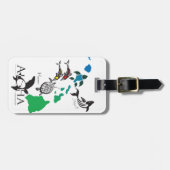 Hawaii-eilanden Bagagelabel (Voorkant horizontaal)