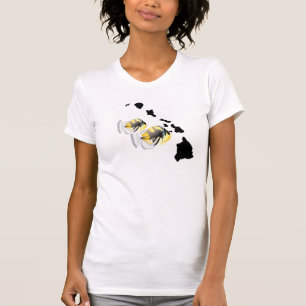 Hawaii Eilanden en Hawaii State Fish T-shirt