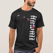HAWAII EILANDEN HI Vlag T-shirt (Voorkant)