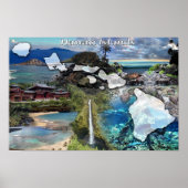 Hawaii-eilanden Poster (Voorkant)