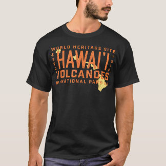 Hawaii-eilanden Reisgids Hawaii Vulkanen T-shirt