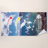 Hawaii-eilanden Strandlaken (Voorkant)