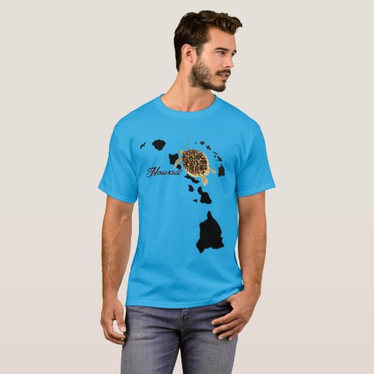 Hawaii-eilanden T-shirt (Voorkant volledig)