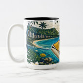 Hawaii-eilanden Tweekleurige Koffiemok (Links)