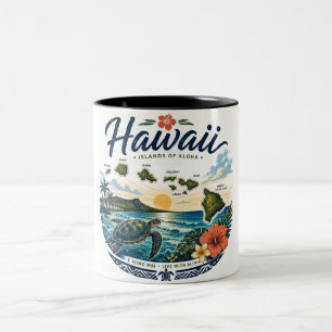 Hawaii-eilanden Tweekleurige Koffiemok