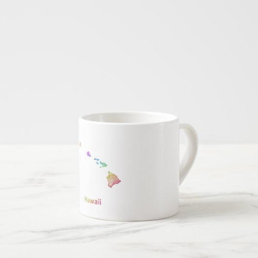 Hawaii Espresso Kop (Voorkant rechts)
