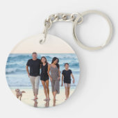 Hawaii Familie Vakantie Foto Sleutelhanger (Achterkant)