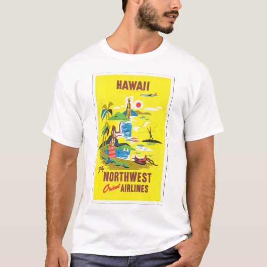 Hawaii familie vakantie t-shirt (Voorkant)
