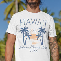 Hawaii Familievakantie T-shirt